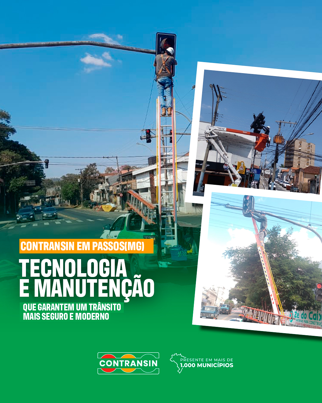 Tecnologia e manutenção que garantem a segurança no trânsito de Passos (MG)